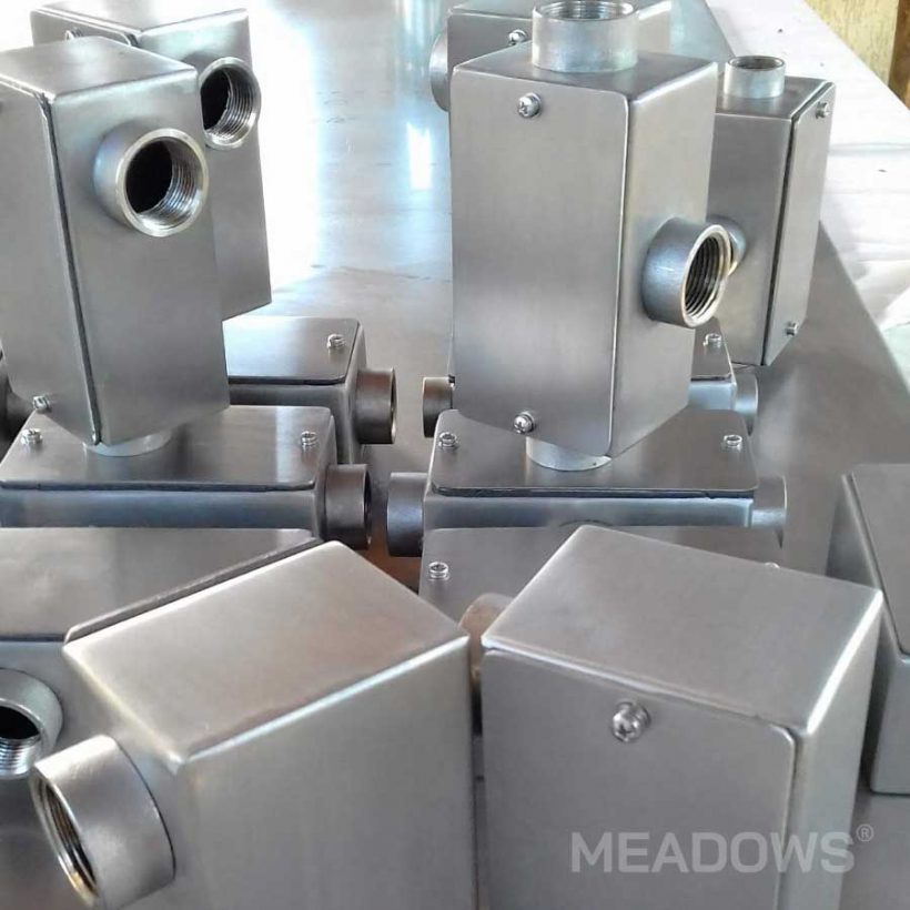 CONDULETE EM AÇO INOX