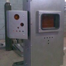 painel pressurizado em inox