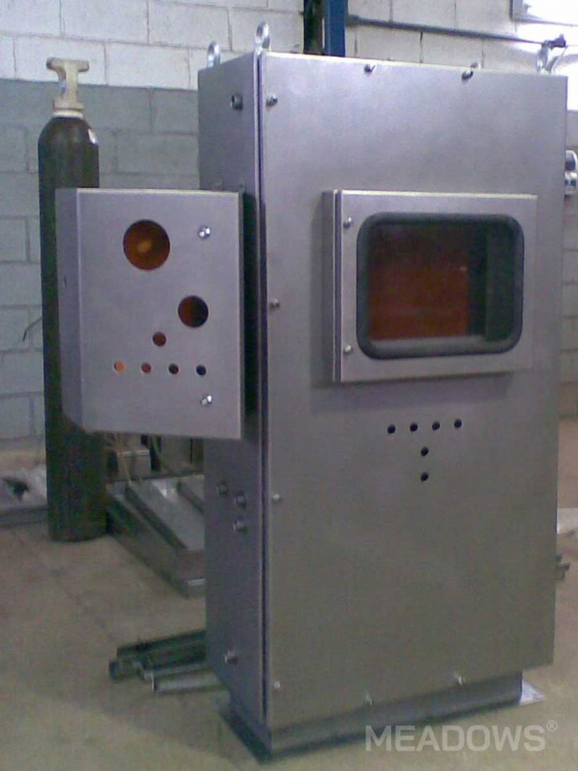 painel pressurizado em inox